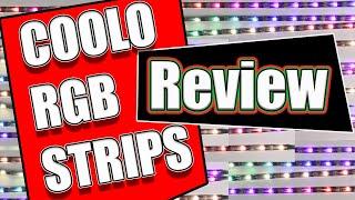 Coolo RGB LED Strips for Corsair Lighting Node Pro or Commander pro