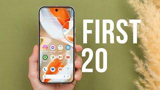 Google Pixel 9 First 20 Things To Do! (Tips & Tricks)