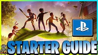 GROUNDED STARTER GUIDE PS5/PS4 How To Survive The Right Way! BEST Early Game Items And What To Do!