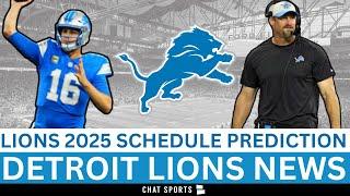 Predicting Every Detroit Lions Game for 2025!