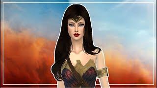 The Sims 4 Cas: Wonder Woman/Mulher Maravilha | Justice League