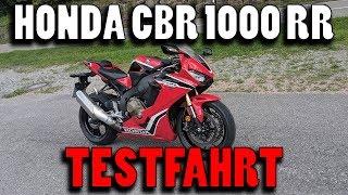 2018 Honda CBR 1000 RR Fireblade TEST | Power in Einfach!