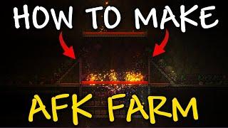 How to Make AFK Mob Farm in Terraria 1.4.4.9 | Money farm Terraria