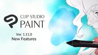 New Functions for Clip Studio Paint Ver. 1.11.0