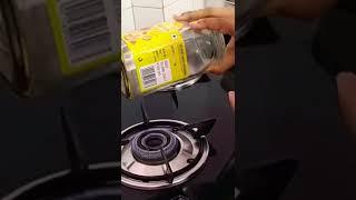 glass bottle label remove #how to Remove glass bottle label #home tips #kitchen tips