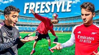 BİR GÜNDE FREESTYLE FUTBOL ÖĞRENMEYİ DENEDİK!