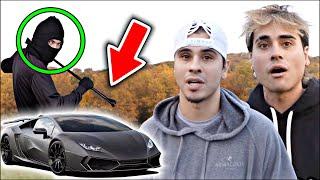 Dobre Brothers | My New Lamborghini Was Stolen By A Road Rage Driver | Lucas and Marcus