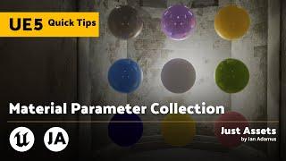 UE QuickTip | Material Parameter Collection