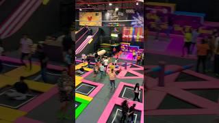 Trampoline Park Lucknow #trampoline #shorts #youtubeshorts #game #fun