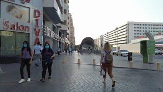 Morning walk at the famous Al rigga road Deira Dubai 2021 #walkintour دبي