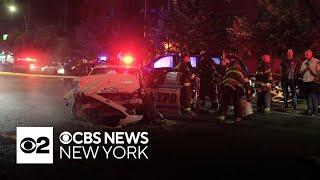 Driver charged with DWI in crash that injured 2 NYPD officers, 2 others