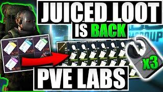 PVE LABS LOOT IS JUICED NOW!! Escape From Tarkov PVE