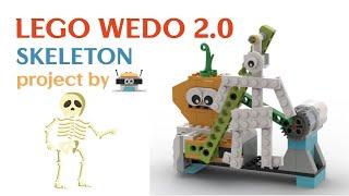 Skeleton Lego Wedo 2.0 Halloween project