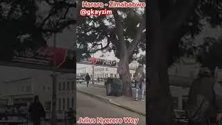 Driving along Jaison Moyo & Julius Nyerere Way in Harare Zimbabwe #harare #zimbabwe #africa