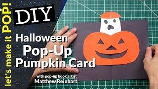 Let's Make it Pop! Halloween Pop-up Pumpkin Card