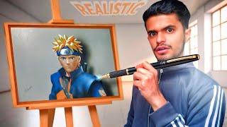 Naruto Realistic Drawing | So Life like it'll Blow Your Mind 