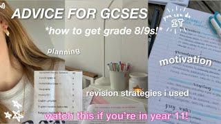 ADVICE FOR GCSE SEASON! | revision, motivation & how to plan/organise *:･ﾟ