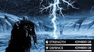 4 BILLION STRENGTH LORE ACCURATE KRATOS - God of War: Ragnarok NG+ - ERASING BOSSES - GMGOW PC 4K