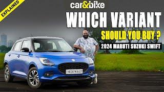 2024 Maruti Suzuki Swift: Which Variant Offers The Best Value? Prices Start At Rs. 6.49 Lakh