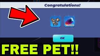 New *FREE PET* event in bed wars!! blockman go 