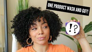 DEFINED Wash and Go Using ONE Product! | Actually Ashly