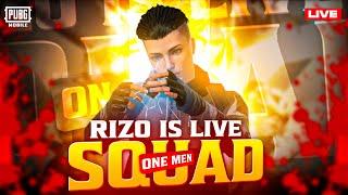 SOLO VS SQUAD CHILL STREAM | RIZO IS LIVE | PUBG MOBILE