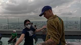 Soaring High Exploring Thailand's Skies at King Power Mahanakhon Skywalk  A Day of Thrills & Views