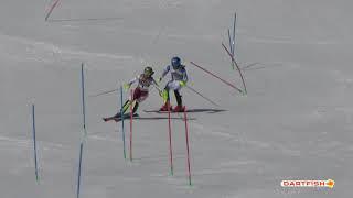 Mikaela Shiffrin - Katharina Liensberger Slalom* FIS Alpine World Ski Championship Cortina 2021