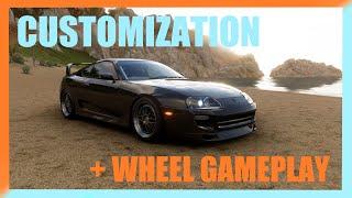 Forza Horizon 5 - Mk4 Supra Customization + Wheel Gameplay