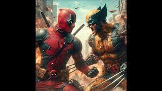 Car Fight Deadpool Vs Wolverine 4K