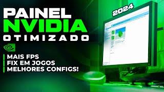 MELHORES CONFIGURAÇÕES PAINEL NVIDIA ! DRIVER 552.22 E CONFIGS NVIDIA PARA MAIS FPS NOS JOGOS !