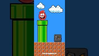 Red Ball plays Super Mario Bros ‍‍ - Red Ball 4 #shorts #animation