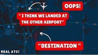 When a Boeing 747 Dreamlifter Landed At The Wrong Airport! (chaos & confusion!) #atc