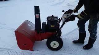 Toro 828 Power Shift function