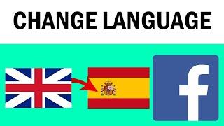 How to Change Language on Facebook! (2021)