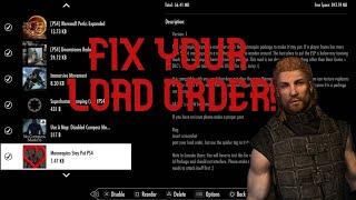 Skyrim Load order tips and tricks - Skyrim load order ps4! Skyrim load order tutorial!