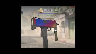 MAC-10 | Fade (Factory New) #shorts #cs2