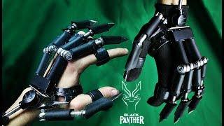 How To Make REAL BLACK PANTHER CLAWS!   Как сделать настоящие когти ЧЕРНОЙ ПАНТЕРЫ.