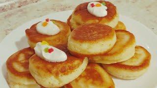 Pancakes on Kefir  Fluffy Pancakes! Olga's Recipes.