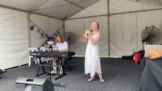  LIVE  AUSTRALIA DAY Concert. Amalia Safonova, Artemii Safonov. Cairns, Trinity Beach 2022