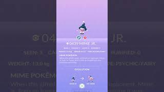 Pokedex: Pokemon GO-Mime Jr.