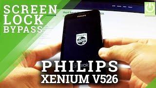 PHILIPS Xenium V526 Hard Reset - Remove Pattern in PHILIPS