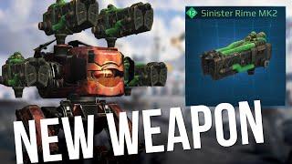 War Robots - How Strong Is The NEW Freeze Weapon “Rime” On The Blitz? MK2 Gameplay WR