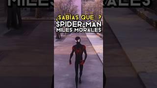  EL DETALLE MÁS BONITO DE SPIDER-MAN: MILES MORALES #spiderman #spidermanmilesmorales #marvel
