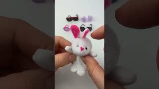 Cute Bunny sunglasses Surprise! Cute squishy toy! Satisfying Asmr fidget toys #shorts #fun #asmr