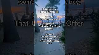 Its this simple, jus tnot easy to build. #coltonhavens #makemoney #makemoneyfromhome