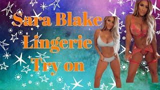 Lingerie Try on with Sara Blake