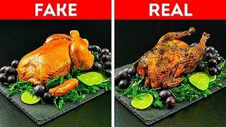 FAKE FOOD VS REAL FOOD || Can You Tell These Fake Foods From the Real Ones?