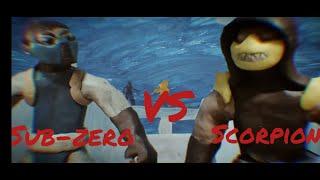 Sub-zero vs Scorpion MKII (Stop motion)1/8