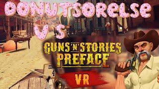 donutsorelse vs a western shoot em up